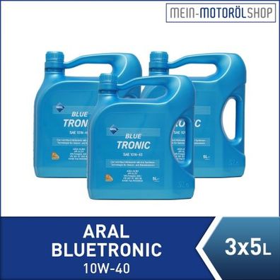 Aral BlueTronic 10W-40 3x5 Liter