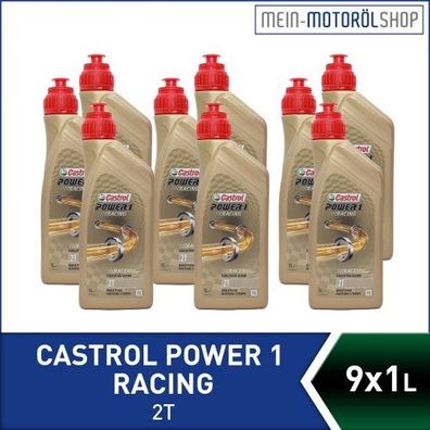 Castrol Power 1 Racing 2T 9x1 Liter