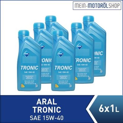 Aral Tronic 15W-40 6x1 Liter