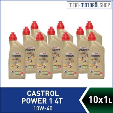 Castrol Power 1 4T 10W-40 10x1 Liter