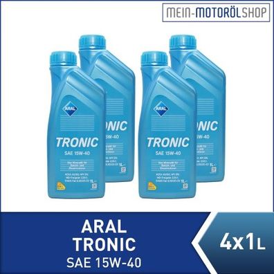 Aral Tronic 15W-40 4x1 Liter