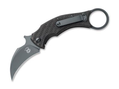 Fox Knives Blackbird Titanium Black