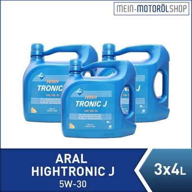 Aral HighTronic J 5W-30 3x4 Liter