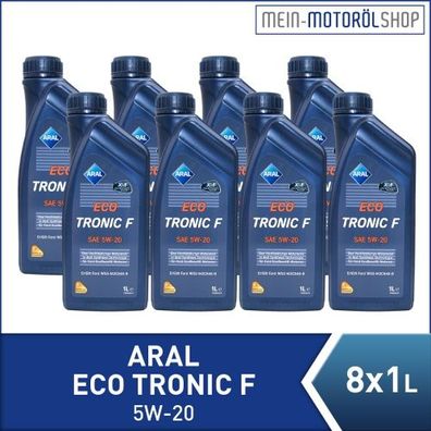 Aral EcoTronic F 5W-20 8x1 Liter