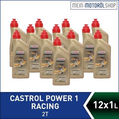 Castrol Power 1 Racing 2T 12x1 Liter