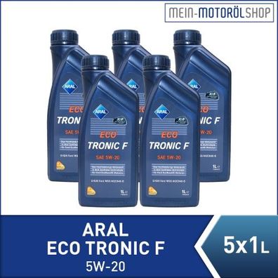 Aral EcoTronic F 5W-20 5x1 Liter