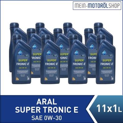 Aral SuperTronic E 0W-30 11x1 Liter