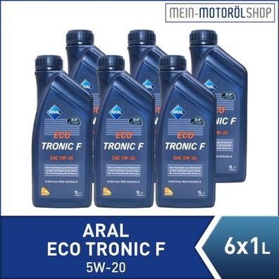 Aral EcoTronic F 5W-20 6x1 Liter