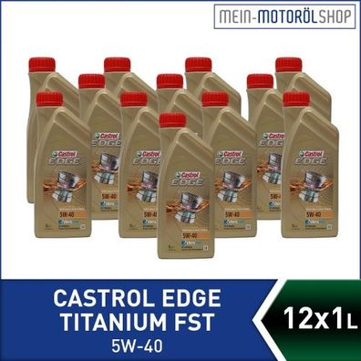 Castrol Edge Fluid Titanium 5W-40 12x1 Liter