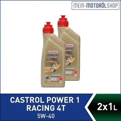 Castrol Power 1 Racing 4T 5W-40 2x1 Liter