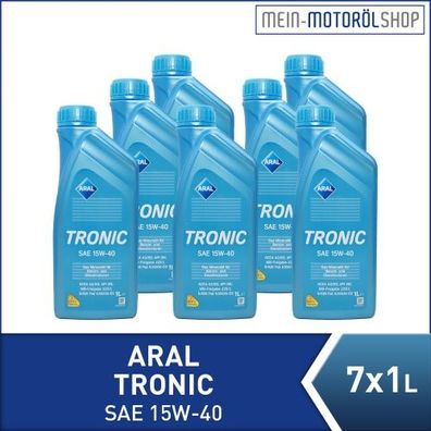 Aral Tronic 15W-40 7x1 Liter