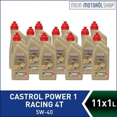 Castrol Power 1 Racing 4T 5W-40 11x1 Liter