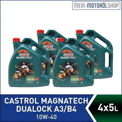 Castrol Magnatec 10W-40 A3/ B4 4x5 Liter