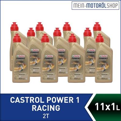 Castrol Power 1 Racing 2T 11x1 Liter