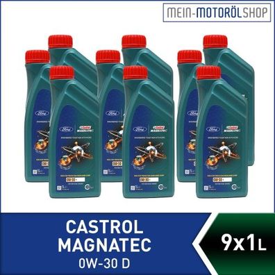 Castrol Magnatec 0W-30 D 9x1 Liter