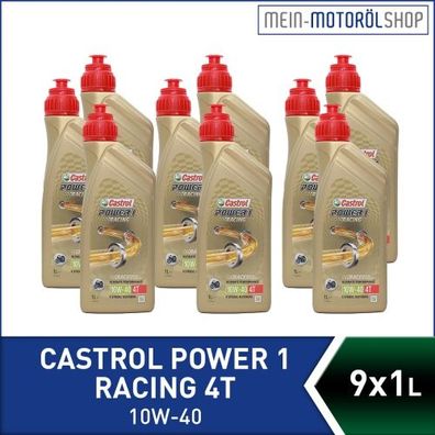 Castrol Power 1 Racing 4T 10W-40 9x1 Liter