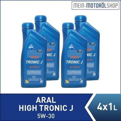 Aral HighTronic J 5W-30 4x1 Liter