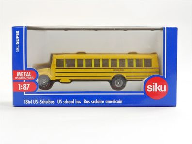 E439a Siku H0 1864 Modellauto US Bus Schulbus Schoolbus 1:87