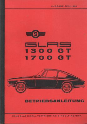 Betriebsanleitung Glas 1300 GT / 1700 GT