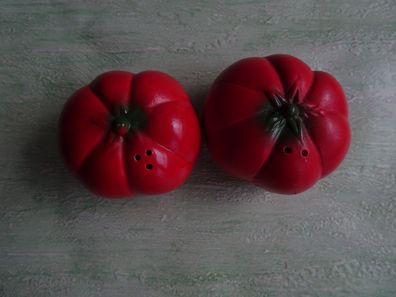 Keramik Salz & Pfeffer Streuer Tomaten