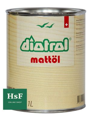 Diotrol Mattöl farblos 1,0 Liter, 5 Liter, farblos