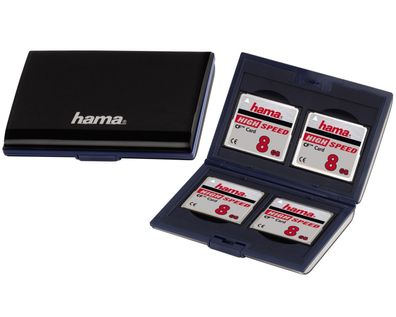 Hama SpeicherkartenEtui Case Tasche Box Fancy 4x CompactFlash CF I II Karte
