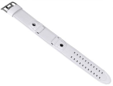 Casio Ersatzband | Unterlageband aus Leder weiß für DW-5600BL-7ER