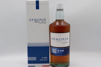 Armorik Whisky Breton, "10 Ans" Edition 2022 0,7 ltr.