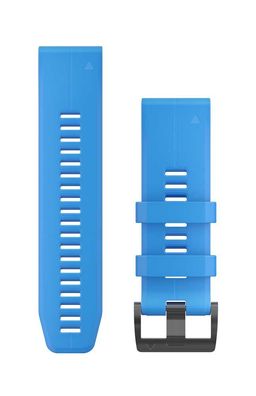 Garmin QuickFit Silikon Armband 26mm Hellblau für Fenix 5X, Fenix 3, D2 Bravo