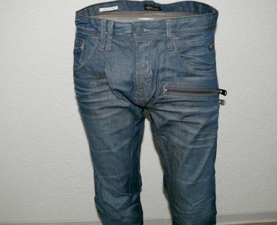 Jack & Jones Stan Carbon JJ 980 LID Anti Fit Herren Jeans Stretch W33 L30 Blau
