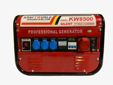Notstromaggregat Benzin Stromerzeuger Generator Notstrom Aggregat KW8500