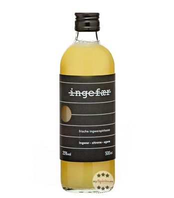 ingefær Ingwer-Spirituose (25 % Vol., 0,5 Liter) (25 % Vol., hide)
