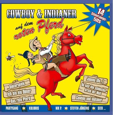 Cowboy und Indianer auf dem roten Pferd (CD] Neuware