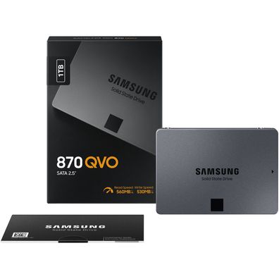 Samsung 870 QVO retail 1TB 2.5"
