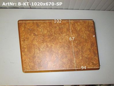 Bürstner Tisch ca 102/94 x 94 cm mit Klappfuß gebraucht - Sonderpreis