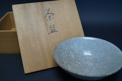Handgetöpferte Japanische Teeschale Chawan Hanganji Keramik Japan tea bowl 5271