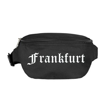 Frankfurt Bauchtasche - Altdeutsch bedruckt - Gürteltasche Hipbag - ...