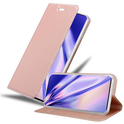 Cadorabo Hülle kompatibel mit Samsung Galaxy NOTE 10 in CLASSY ROSÉ GOLD - Schutzh...