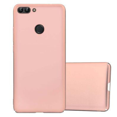 Cadorabo Hülle kompatibel mit Huawei P SMART 2018 / Enjoy 7S in METALL ROSÉ GOLD ...