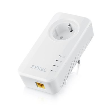 Zyxel Powerline PLA6457 G. hn 2400 Mbps Pass-Through Powerline TWIN PACK