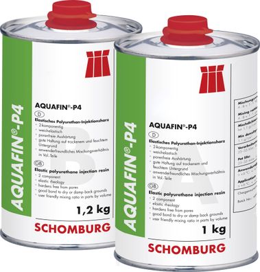 Schomburg Aquafin®-p4 2,2 kg Elastisches Polyurethan-Injektionsharz Abdichtung
