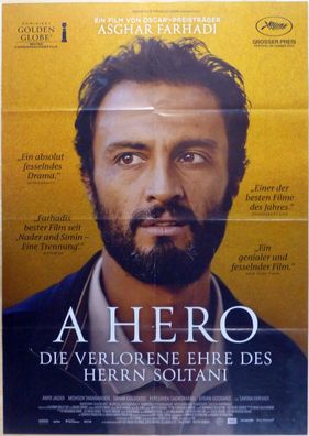 A Hero - Die verlorene Ehre des Herrn Soltani - Original Kinoplakat A1 - Filmposter