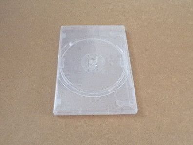 1x DVD Single Case CD Box Leerhülle Einfach Cover Hülle 1-fach klar transparent