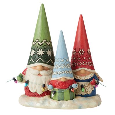 Jim Shore - Heartwood creek 'Together for Christmas (Gnome Family Figurine) N' 2022