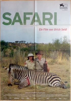 Safari (2016) - Original Kinoplakat A1 - Regie: Ulrich Seidl - Filmposter