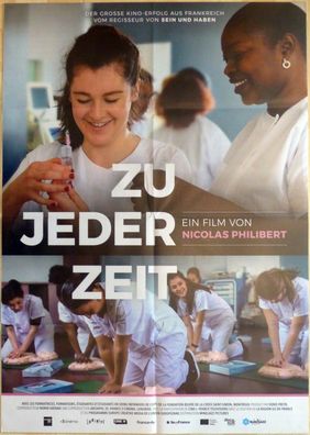 Zu jeder Zeit - Original Kinoplakat A1 - Regie: Nicolas Philibert - Filmposter