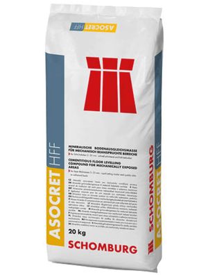 Schomburg Asocret-hff 20 kg Bodenausgleichsmasse Nivelliermasse Ausgleichmasse