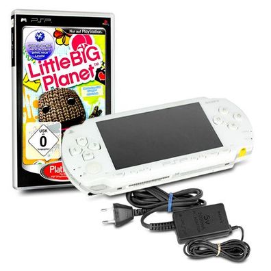 Original Sony PlayStation Portable - PSP 1004 Konsole in WEIß / WHITE #11A + origi...