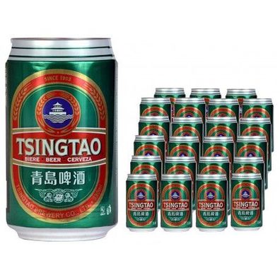 Tsingtao Bier 24 x 0,33 Ltr. Dosen