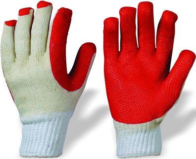 Handschuhe Gr. 10,5 Pflasterhandschuhe Arbeitshandschuhe Latex Supergrip Verlegeha...